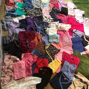 Lot of XS scrubs tops and bottoms